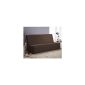 Dtm Concept DTHCC01 Panama Cover Click-Clack Cotton Chocolate / Brown 120-140 cm x 185-200 cm (Housewares)