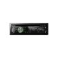 Pioneer DEH 2220 UB CD-Tuner (USB, front-AUX-In) green-white (Electronics)