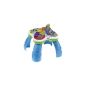 Fisher-Price Toy arousal first age Table Laughs And Awakening Bilingual Blue / Multicolored choice (Baby Care)