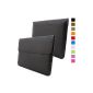 Snugg Case for MacBook Air 11 - Leather Pouch With A Lifetime Warranty (Black) For Apple MacBook Air 11 (Electronics)