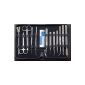 Dissection kit - Kit for 12 Instruments Pro Inox STUDENT (New Color Dark Brown) kit 2 cm thick minimum space in your bag.  (Toy)