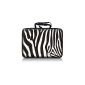 Luxburg® hardcase bag design hard case for 10.2-inch laptop.  reason: Zebra