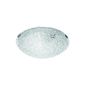 Trio 607800100 Ceiling light, 1xE27, max.60W, D.30cm, holders Nickel m., Acrylic clear (household goods)