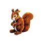 Steiff 045141 - Niki squirrel sitting up, 21 cm, red-brown (Toys)