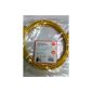 Connectland Cable RJ45 Cat 5E UTP Right 3m Yellow (Personal Computers)