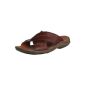 Clarks Woodlake 203581427 Cross Leather Clogs (Shoes)
