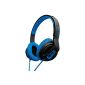 SOUL Transform (lightweight sports headphones, on-ear, 3.5 mm, suitable for Apple / Samsung / HTC, etc.) Blue (Electronics)