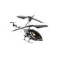 Fun2Get REH46112-1 - RC Helicopter Mini Helicopter Falcon X Metal RTF with gyro technology, black (Toys)
