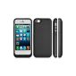 Donzo Energy Power Battery Case Cover (2500mAh, microUSB) for Apple iPhone 5 5S iOS 7 compatible black (Accessories)