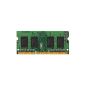 Kingston KVR16S11S8 / 4 memory 4GB (1600MHz 204-pin, CL11) DDR3 RAM (Personal Computers)