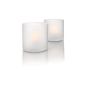 Philips 6918460PH Imageo CandleLights 2 White LED Lanterns Candles ambiance luminaire design (Kitchen)