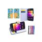 SQF-GSM CASE COVER CASE WALLET WIKO IGGY + FILM OFFERED AND PEN (Electronics)