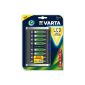 VARTA LCD desktop charger for 8 AA / AAA battery (unequipped) (Accessories)