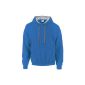 Gildan - 185C00 contrast Hoodie Sweatshirt Heavy Blend (Textiles)