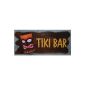 Tiki bar sign with Bamboo Mask from Indonesia / Bali 50 cm