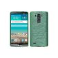 Silicone Case for LG G3 - brushed green - Cover PhoneNatic ​​Cover + Protector (Electronics)