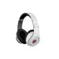 Monster Beats by Dr. Dre Studio High Definition Headphones OverEar (Active noise-canceling, foldable design) white (Electronics)