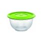 Emsa Superline 513511 salad bowl, 26 cm with lid, lime (household goods)