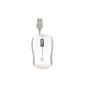 Logitech Mouse M125 Wired Mouse Retractable cable Optical Monitoring HD White (Electronics)