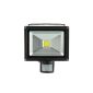 amzdeal® 10w 20W LED outdoor floodlight with motion sensor light IP65 6000K Cool White / Replaces 160W hot (warm white 20w) (Kitchen)