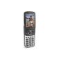 Doro PhoneEasy 715 GSM Slider mobile phone (2 megapixel camera, Bluetooth, USB) black (accessories)