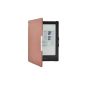 Ultra Slim Cover Magnetic Leather Case Cover with standby To KOBO eReader eBook AURA HD Color Brown (Electronics)