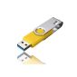 Cle USB3.0 Memory Stick Flash Drive Foldable Thumb Drive Pr U Win 7 August 64GB GO (Miscellaneous)