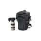 Vanguard Outlawz 17Z zoom camera bag for DSLR camera with big objective Anthracite gray (Accessory)