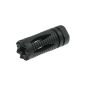 BEGADI Airsoft / Airsoft Flashhider # 2, made of metal, suitable for 14mm- (neg.) Thread (Misc.)