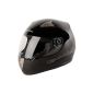 G-Mac Pilot - motorcycle helmet - helmet - polycarbonate - black - L (Misc.)