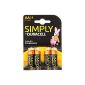 Duracell SIMPLY battery AA (MN1500 / LR6) 4p (Accessories)