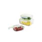 TV The original 02537 Maxxcuisine cling glass cans Click-It 6 parts, with green seals (household goods)