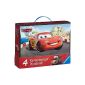 Ravensburger 07260 - Disney Cars: Adventure with Cars - 2x 64 / 2x 81 pieces Jigsaw Cases (Toys)