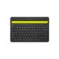 Logitech K480 wireless Bluetooth keyboard for computer, tablet and smartphone (QWERTY) Black (Personal Computers)