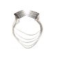 Y-BOA - Pic / Pin / Clip Hair - Silver - Women / Girl - Fringe Magic Comb-Hair Accessories (Clothing)