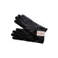 Mr Pittard leather gloves hair sheep leather with black Aufnaht (Textiles)