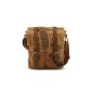 Kattee - New Travel with this bag Satchel Bag Canvas and Leather Shoulder Bag Woman
