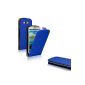 Cool Gadget Flip Case Case - for Samsung Galaxy S3 / S3 Neo in Blue + 1x Protector (Electronics)