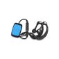 Memup Skite Waterproof MP3 Player Waterproof Earphones + 4GB Blue (Electronics)