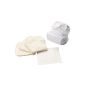 Junior Joy Bambinex Microfiber Os Booster Loop and Test Kit Size 1, 3.5 Kg 10 Kg White (Baby Care)