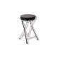 ROLLER folding chair REX black step stool stool