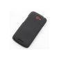 Hard Case rubberized protective case for ultra thin HTC One S matt black 14010203 (electronic)