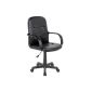 Executive chair office chair office chair swivel chair black with ergonomic seating comfort