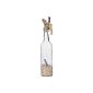 The bottle voucher bottle - A beautiful glass bottle for coupons and congratulations