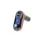 VicTsing Bluetooth Car Kit MP3 Player FM Transmitter with Micro Call Handsfree, Dual USB Charging 5V / 2.1A output, Micro SD / TF Card Reader Slot AUX IN for all Bluetooth mobile phones (iPhone 4, 4S, 5, 5S, 6 6 Plus, Samsung Galaxy S3 S4 S5 Note 2 March Sony Xperia Z L39H Z1 L36h Z2 HTC One X One M7 and M8 etc.) (Electronics)