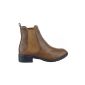 Sopily - Fashion Footwear Ankle Boots Low Heel Women Montante Montante block 3.5 CM - Brown (Clothing)