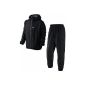 Men Tracksuits Nike Mens Woven Tracksuit Hybrid Athletic Department Hooded Top Track Jacket Bottoms Pant Black Size SML XL NEW 481315 010 (Others)