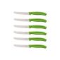 6 piece table knife table knife Brotzeitmeser VICTORINOX Green New Handle shape!  (Housewares)