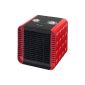 Bestron ACH1500R Ceramic Heater 750/1500 W Red (Tools & Accessories)