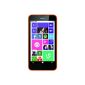 Nokia Lumia 630 Dual SIM Smartphone (11.4 cm (4.5 inch) touchscreen, 5 megapixel camera, HD-ready video, Snapdragon 400, 1.2GHz quad-core, Windows Phone 8.1) orange (Electronics)